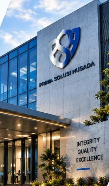 Gedung dengan identitas PT Prima Solusi Husada